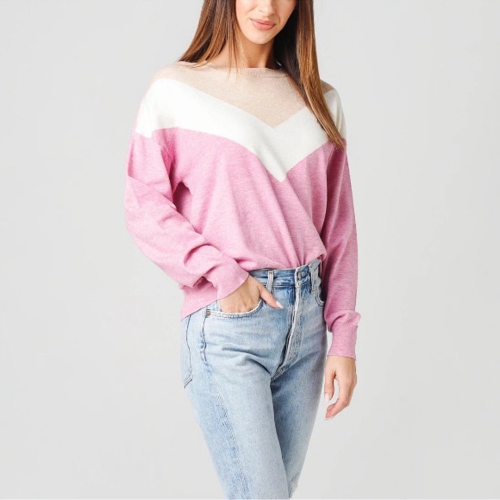 Cupcakes and cashmere chevron sweater
